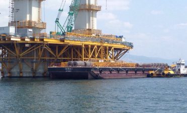 Deck Barge Sema-1 Izmit Bay Bridge